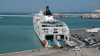 Shipfriendsgr  Hellenic Spirit 23 07 17 loading Ancona 3 [upl. by Igig]