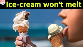 Japanese scientists have created ice cream that doesn’t melt  Dont Miss [upl. by Zilla554]