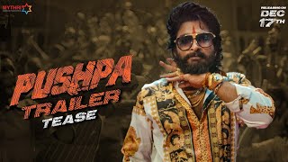 Pushpa Trailer Tease  Allu Arjun  Pushpa  Rashmika  Fahadh Faasil  DSP  Sukumar  17th Dec [upl. by Guarino]