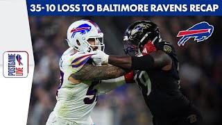 Recapping Bills Loss To The Baltimore Ravens  Postgame Live  Buffalo Bills [upl. by Missi897]