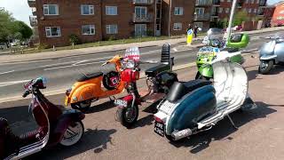 skegness scooter rally suncastle 2022 [upl. by Irallih644]