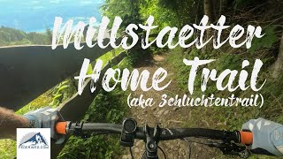 Millstätter Home Trail Schluchtentrail  Mountainbiken in den Nockbergen  Millstätter See [upl. by Merceer]