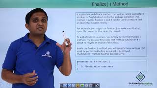 Java  Finalize Method [upl. by Nasas]