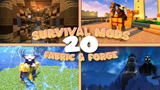 Top 10 Mods That Add New Bosses To Minecraft 1201  121 Forge amp Fabric [upl. by Eugine]