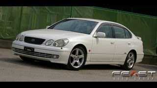 Test Drive  199801 Toyota Aristo V300 Vertex Edition [upl. by Anwahsak]