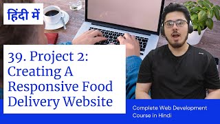 Creating Fully Responsive Website Project Using HTML amp CSS in Hindi  Web Development Tutorials 39 [upl. by Leoy884]