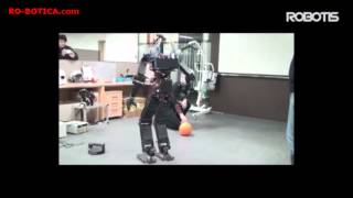 Robot humanoide ROBOTIS THORMANG con servos DYNAMIXEL PRO [upl. by Minsk]