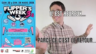 Retour sur la 6ème édition du Flipper’s Week à Saint Julien les Villas les 23 et 24 mars 2024 [upl. by Arakal]