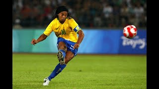 RONALDINHO  All of his 33 Brazil goals [upl. by Maribelle]