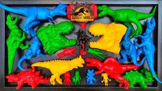 Jurassic World EvolutionTyranosaurus Rex Velociraptor Stegosaurus Skibidi Pow Patrol [upl. by Westbrook]