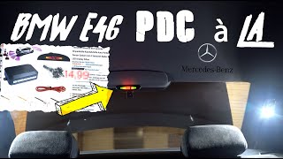 BMW E46  Park Distance Control nachrüsten Rückfahrwarner Einparkhilfe DIY PDC 2021 [upl. by Nadnarb570]