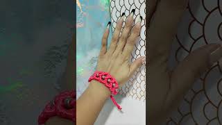 Pulseramacraméaretescollarbraceletnecklaceearring shorts shakira diy love [upl. by Neirrad170]