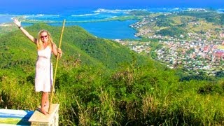 Trip to Pic Paradis Paradise Peak St Martin SXM [upl. by Knipe549]