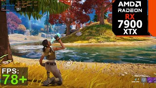 Fortnite  AMD 7900 XTX  Victory Royale 4K Maximum Ultra Settings 219 [upl. by Htieh]