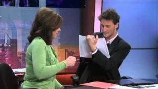 Lior Suchard reading minds at channel 8 morning show live television [upl. by O'Rourke821]