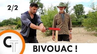 Bivouac de Pierre et Sylvain  coupe filtration et dégustation 22 [upl. by Nylareg]