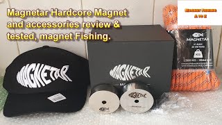 Magnetar hardcore magnet review and canal test magnet fishing [upl. by Corbet260]