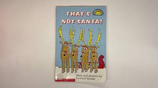 That’s not Santa  Read Aloud  AR Book 09 [upl. by Fern]