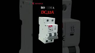 Boneega DC 32A Circuit breaker boneega trending viralvideo youtubeshorts [upl. by Sivartal996]