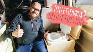 Unsere DIY Toilettenbox  Porta Potti Campingklo im VW T4 California [upl. by Eads]