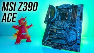 MSI MEG Z390 ACE Motherboard Review [upl. by Noraed]