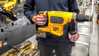 Akku Bohrhammer DeWalt DCH481 54V Das Megateil vom Profi erklärt [upl. by Snehpets]