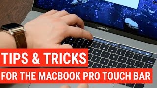 20 Touch Bar Tips amp Tricks for the New MacBook Pro [upl. by Retlaw74]