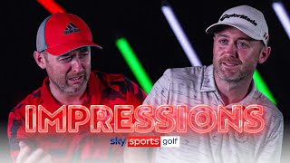 Conor Moore does his BEST Ryder Cup impressions [upl. by Leahcin]