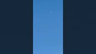 UAP UFO Unknown 2ship over WVU Med IMMACULATE CONSTELLATION BLUE ufop uap jeremycorbell [upl. by Ahsekad]