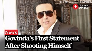 Govinda Audio Message Actor Govinda Released Audio Statement After Accidental Gunshot Wound [upl. by Darleen]