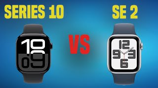 Apple Watch Series 10 vs Apple Watch SE 2 [upl. by Felske]