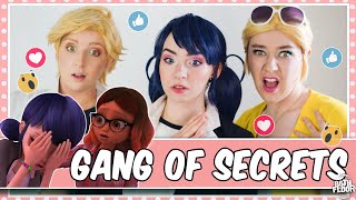 Cosplayers React to Miraculous Ladybug  Gang of Secrets 🤫 [upl. by Annirtak333]