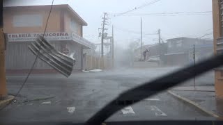 Yabucoa Puerto Rico Hurricane Maria CAT 5 At Landfall  9202017 [upl. by Tratner302]