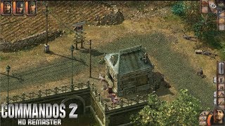 Commandos 2 Hd Remaster  Bonus Mission 2 Playthrough [upl. by Ahsenhoj]