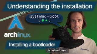 Arch Linux Installation Installing a bootloader  systemdboot [upl. by Spieler]