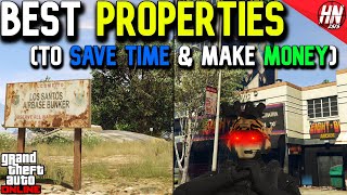 Top 10 Best Properties To Own In GTA Online [upl. by Sheaff]