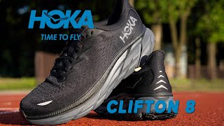 Buty HOKA ONE ONE CLIFTON 8  testreview [upl. by Norreht]