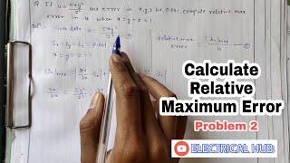 2 CALCULATE MAXIMUM RELATIVE ERROR  NUMERICAL ANALYSIS [upl. by Skippie544]