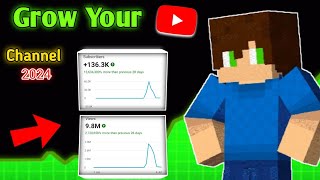 Grow Your New Gaming YouTube Channel in 2024 🤩  Secret Tips and Tricks [upl. by Hintze]