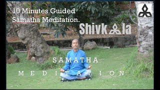 10 Minutes Guided Samatha Meditation to Cultivate Inner Peace [upl. by Odlo979]