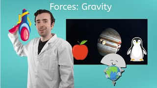 Forces Gravity  General Science for Kids [upl. by Afatsom]