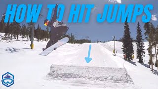 The ULTIMATE and Complete Guide To Hit Park Jumps On A Snowboard [upl. by Ahsekan]