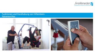 Patientenlifter – Funktionen und Handhabung von Hilfsmitteln [upl. by Notsud568]