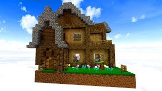 SOBREVIVENDO COM SÓ UMA CASA MINECRAFT [upl. by Hills536]