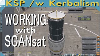 SCANsat with Kerbalism  Stream pt 23 KSP 111 [upl. by Aurita]