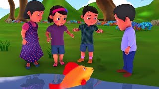 Machli Jal Ki Rani Hai  Hindi Poems  मछली जल की रानी है  Hindi Balgeet By Kids Tv India [upl. by Liahus366]