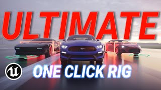 ULTIMATE ONE CLICK CAR CONTROL RIG  Unreal Engine 54 [upl. by Neeluj346]