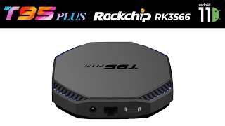 New T95 Plus Android 11 RockChip RK3566 TV Box Review [upl. by Arria]