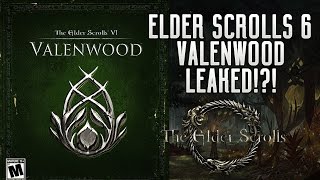 Elder Scrolls VI  Valenwood Confirmed amp Leaked POTENTIAL HUGE NEWS REGARDING ES6 LOCATION [upl. by Reichert]