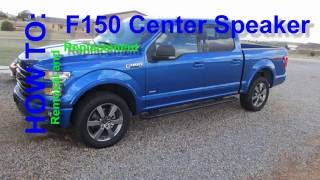 How To 2016 F150 Center Speaker Removal amp Replacement [upl. by Tamarah]